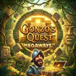 Gonzos Quest Megaways game at Golden Tiger Casino for Canada players